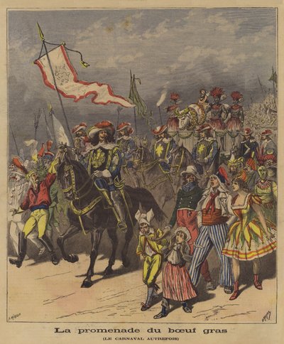 The Procession of the Fatted Calf by French School